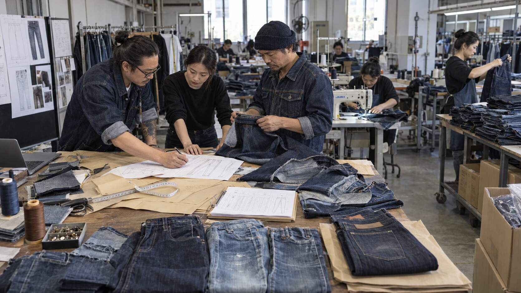 Top custom jeans manufacturer?