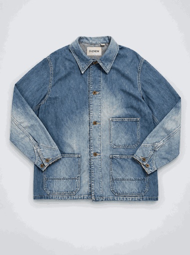 Custom denim chore jacket