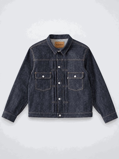 Custom denim raw jacket