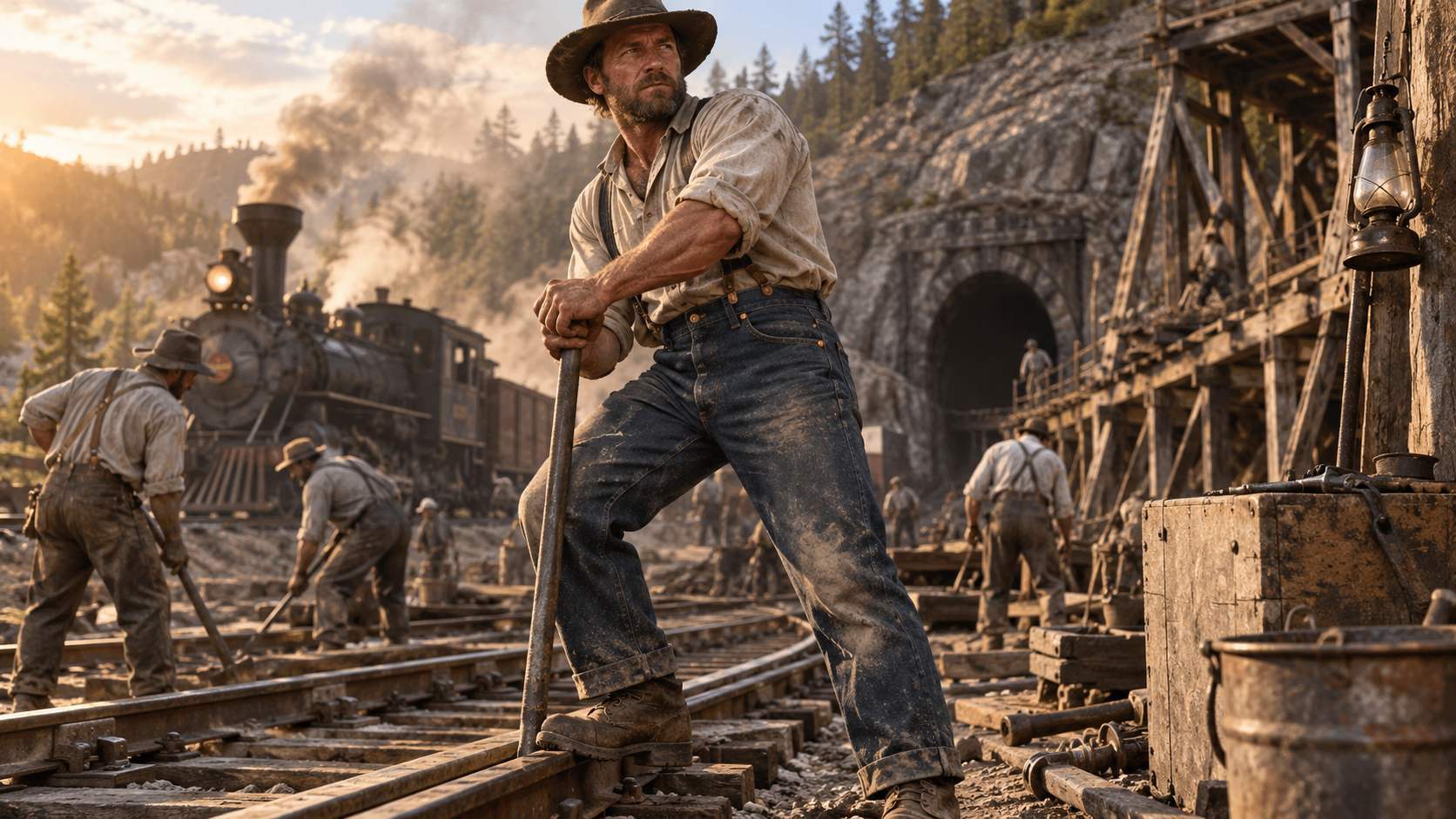 People originally wore jeans because they needed durable work clothing