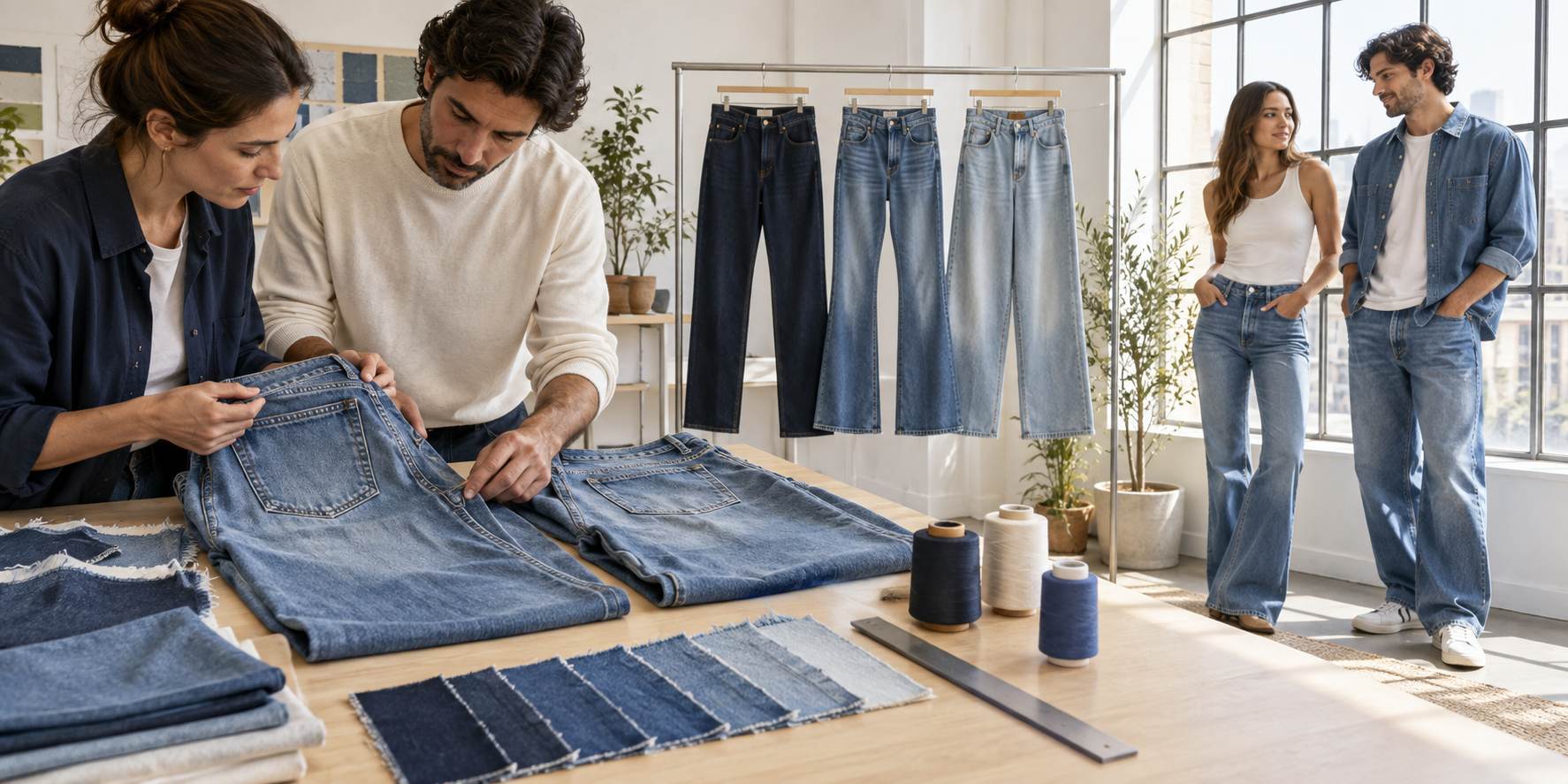 Blue jeans remain relevant because they combine practical wear with adaptable styling and personal expression. Brands can reinterpret the same garment through different fabrics, proportions, and finishes. Today’s opportunity is to understand a specific customer, develop a convincing product, and reproduce the approved result consistently. Denim’s history supplies inspiration; thoughtful development makes that inspiration useful.