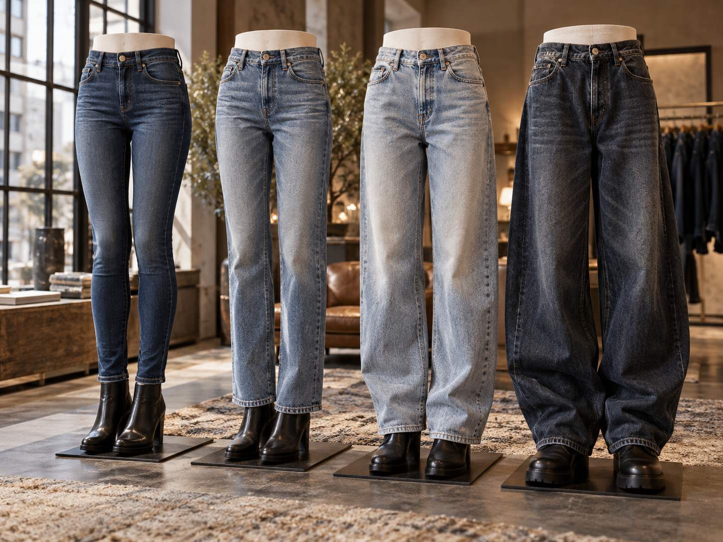 Your real jean size depends on more than waist circumference. Hip, seat, front rise, back rise, thigh, inseam, leg opening, and body proportions all