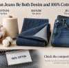 Are jeans denim or cotton?