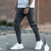 DiZNEW Wholesale Grey Cargo Denim Jeans For Streetwear | Men's Jeans Manufacturer