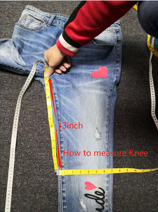 how to measure knee