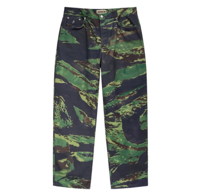 Custom Digital Tiger Camo Jeans | Premium Military Print | Designer Collection