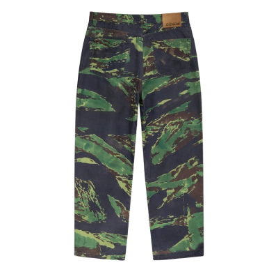 Custom Digital Tiger Camo Jeans | Premium Military Print | Designer Collection
