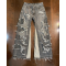 Custom Extreme Distressed Black Denim Jeans – Avant-Garde Statement