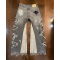 Custom Extreme Distressed Black Denim Jeans – Avant-Garde Statement