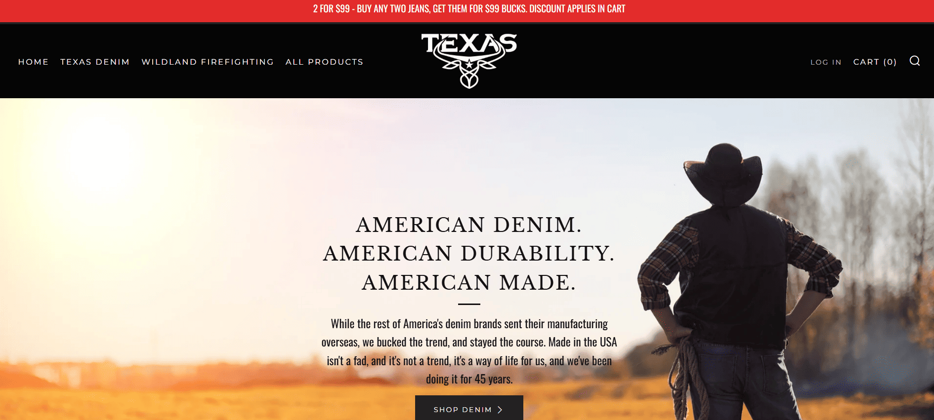 texas jeans