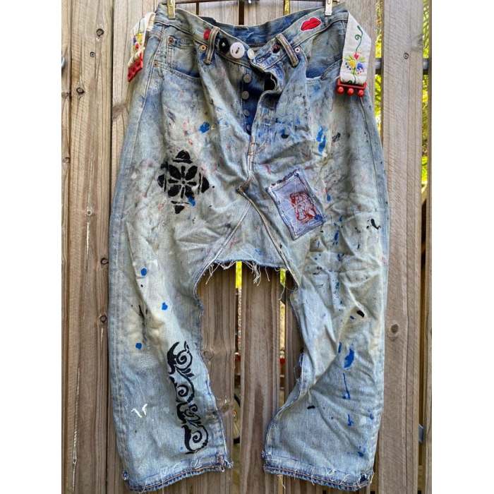 Custom Drop Crotch Jeans - OEM & ODM Services for Wholesale Brands
