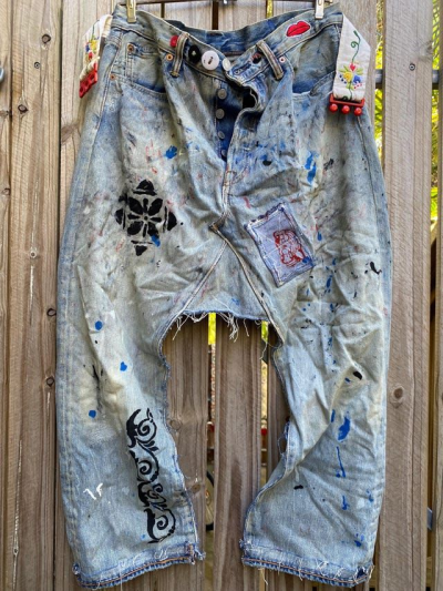 Custom Drop Crotch Jeans - OEM & ODM Services for Wholesale Brands