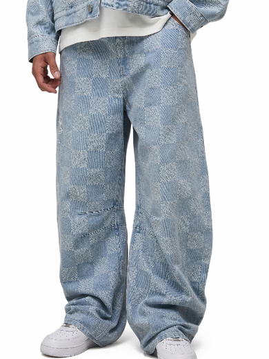 Damier Jacquard  Jeans