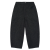 Custom Washed Black Baggy Jeans with Landscape Embroidery & All-Over Print