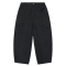 Custom Washed Black Baggy Jeans with Landscape Embroidery & All-Over Print