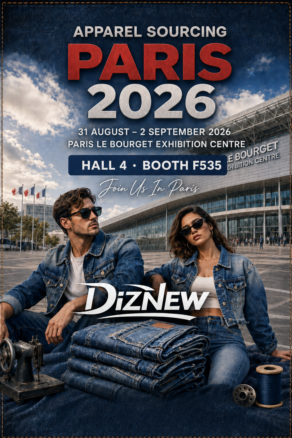 Meet DiZNEW at Apparel Sourcing Paris 2026