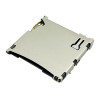 What are the requirements for the material selection of the vehicle card holder connector?