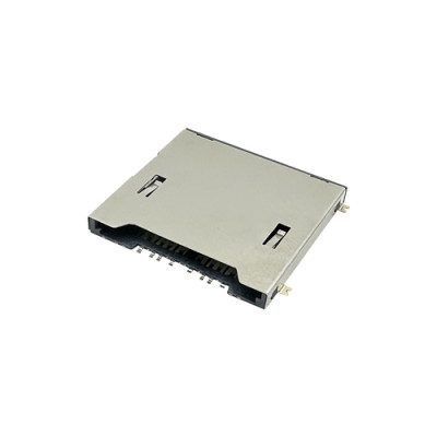 SD 8.0 Card Socket Connector 4GB/s Top Mount Push-Pull Height 2.94mm