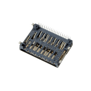 High Speed SD 7.0 Card Connector Push-Pull Type Top Mount Height 5.00mm