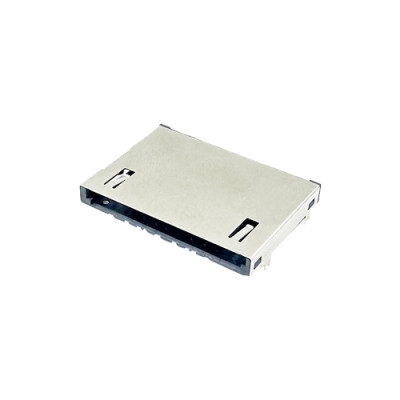 SD 4.0 Card Connector, Push-Pull Type, Top Mount, Height 4.00mm Support Customization.