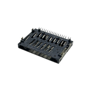 SD 4.0 Card Connector Push-Pull Top Mount Height 4.00mm