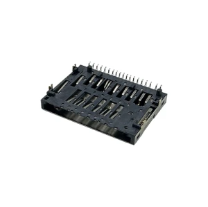 SD 4.0 卡连接器，推拉式，顶部安装，高度 4.00 毫米支持定制。
