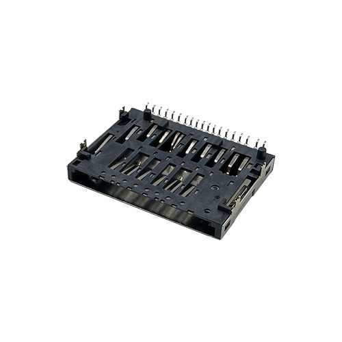 SD 4.0 Card Connector, Push-Pull Type, Top Mount, Height 4.00mm Support Customization.