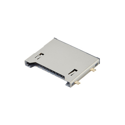 SD 4.0 Card Connector Push-Pull Top Mount Height 3.13mm