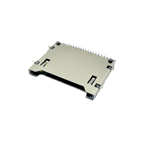 SD 4.0 Card Connector Push-Pull Bottom Mount Height 2.90mm