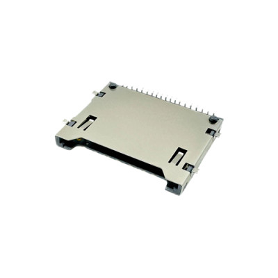 SD 4.0 Card Connector Push-Pull Bottom Mount Height 2.90mm