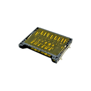 SD 4.0 Card Connector Push-Pull Bottom Mount Height 2.90mm