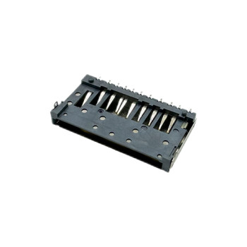 SD Card Socket Connector Push-Pull Top Mount Height 3.80mm