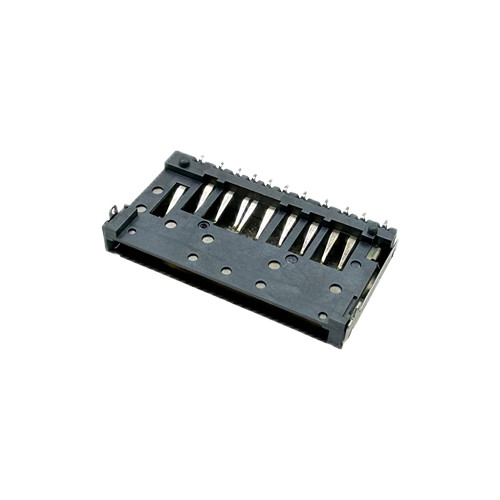 SD 3.0 Card Connector, Push-Pull Type, Top mount, Height 3.80mm, Support Customization.