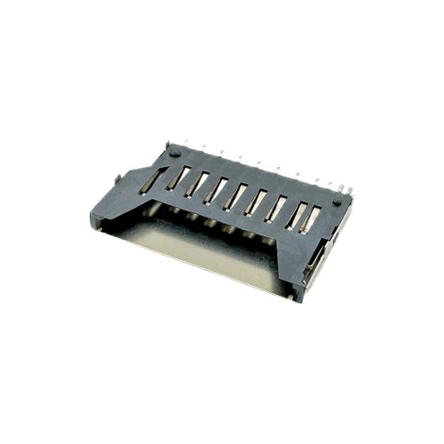 SD 3.0 Card Connector, Push-Pull Type, Top mount, Height 2.80mm, Support Customization.