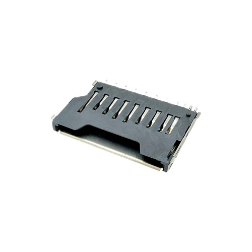 SD 3.0 Card Connector, Push-Pull Type,  Top mount, Height 3.09mm, Support Customization.