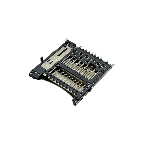 Micro SD4.0 Card Connector, Push-Push Style, Top Mount Type, Height 1.67mm, Support Customization.