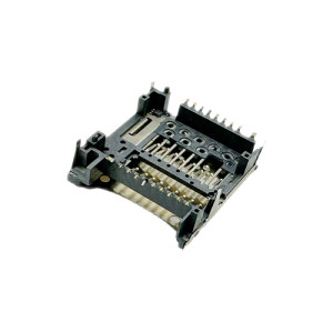 Micro SD4.0 Card Connector, Push-Push Style,Top Mount Type, Height 3.70mm, Support Customization.