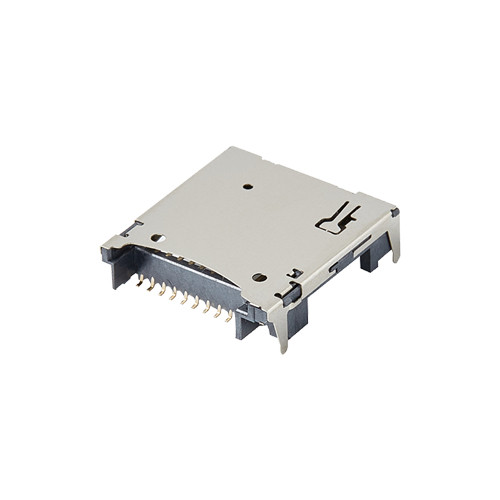 Micro SD4.0 Card Connector, Push-Push Style, Stand off 1.63mm, Height 2.90mm, Support Customization.