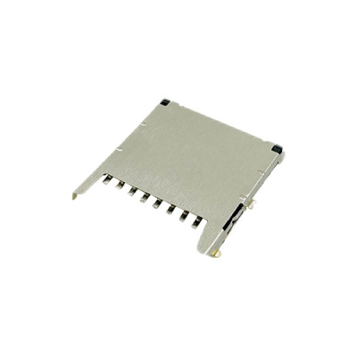 Micro SD Card Connector Push-Push Top Mount Height 1.15mm