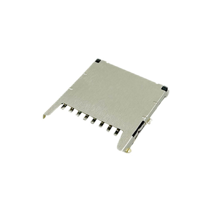 Micro SD Card Connector Push-Push Top Mount Height 1.15mm
