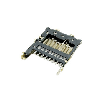 Micro SD Card Connector Push-Pull Type Top Mount Height 1.15mm
