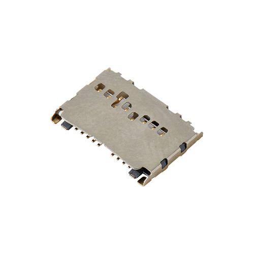 Micro SD Card Connector, Push-Pull Style, Top Mount type, Height 1.15mm, Support Customization.