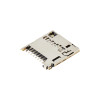 Micro SD 卡连接器 - 存储卡连接器推推式高度 1.28mm 支持定制。