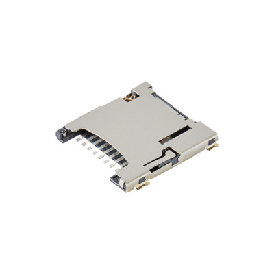 Micro SD Card Connector -Memory Card Connector Push-Push Type Height 1.45mm Support Customization.