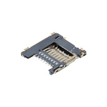 Micro SD Card Connector Push-Push Height 1.45mm