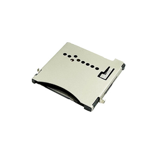Micro SD Card Connector | Push-Push Sink Bottom Mount Type | Height 1.75mm | Support Customization.