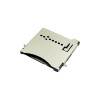 Micro SD 3.0 卡连接器，推拉式沉底安装类型，高度 1.75 毫米支持定制。