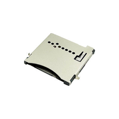 Microsd memory card slot Push-Push Sink Bottom Mount Type Height 1.75mm