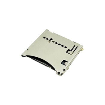 Micro SD Card Socket Push-Push Top Mount Height 1.50mm