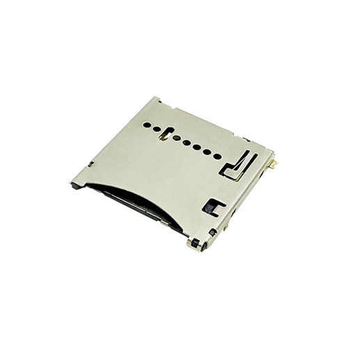 Micro SD 卡连接器 -Micro SD 存储卡连接器推推式顶部安装类型高度 1.50mm 支持定制。